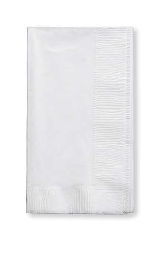 16" X 16" White Dinner Napkins (Bulk Pack)
