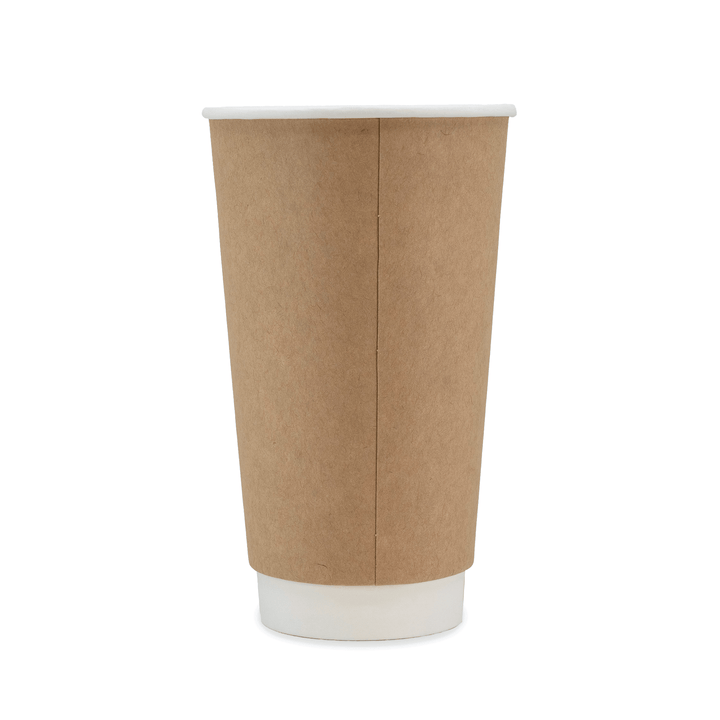20 oz Kraft Double Wall Hot Cup