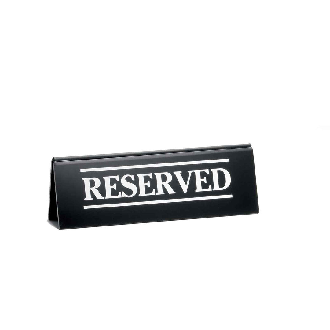 Tablecraft 2060A Reserved Table Tent Display