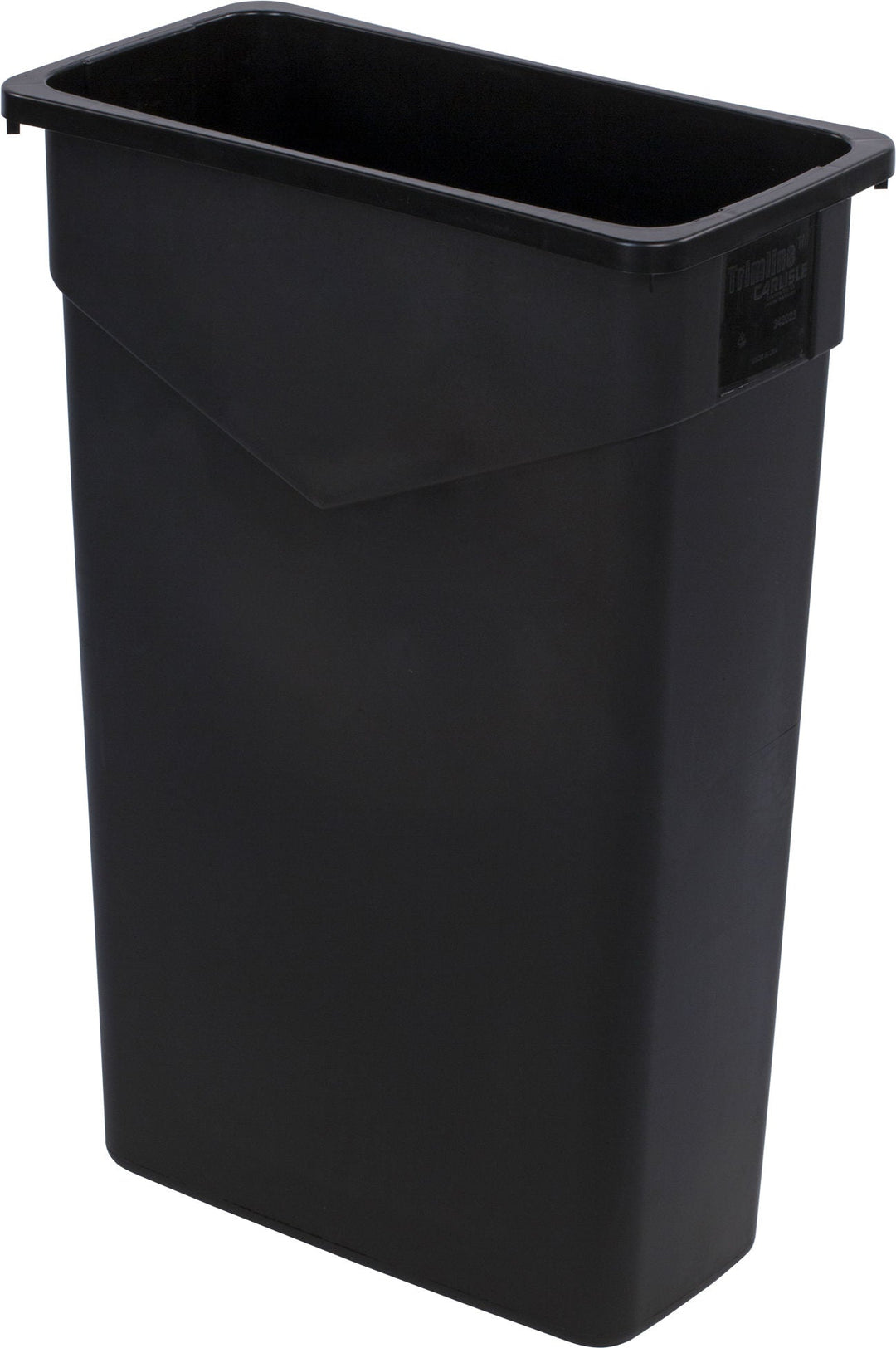 Carlisle 23 Gallon Black Trimline Can (342023-03)