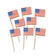 Beistle 2.5" American Flag Picks 50/Pack (60100)