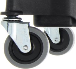 Carlisle Trimline 36921003 Black Dolly for 15 and 23 Gallon Slim Waste Containers