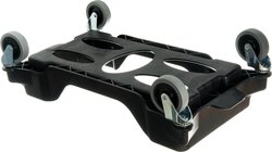 Carlisle Trimline 36921003 Black Dolly for 15 and 23 Gallon Slim Waste Containers