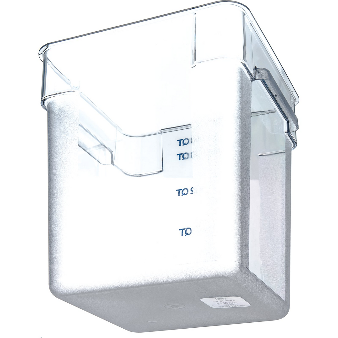 Carlisle 1072507 18 Qt Clear Food Storage Container