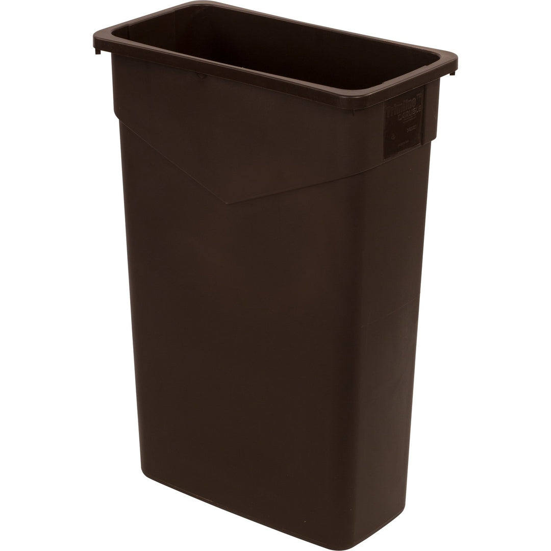 Carlisle 23 Gallon Brown Trimline Can (342023-69)