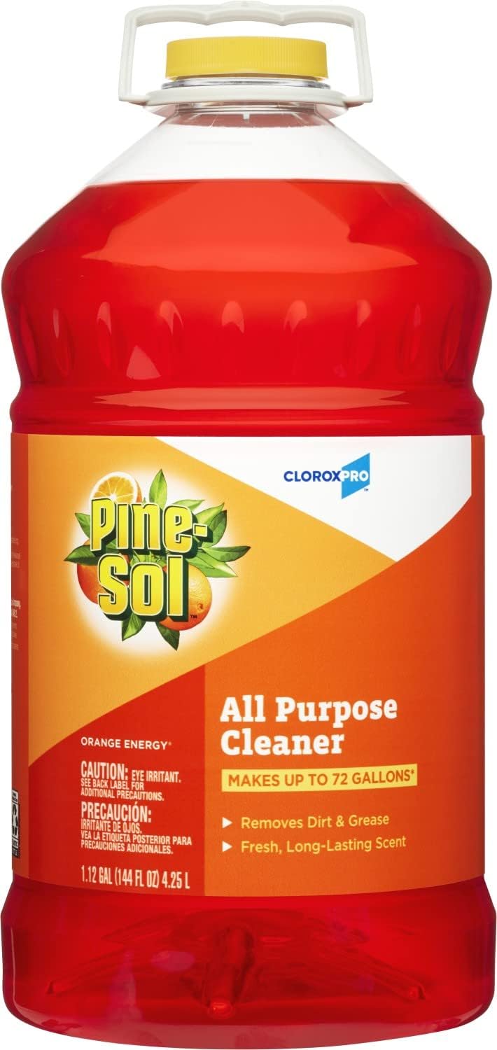 Pine-Sol 41772 Orange Energy All Purpose Cleaner 144 oz