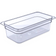 Carlisle StorPlus 3066107 1/3 Size Clear 4" Deep Food Pan
