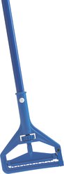 Carlisle 36937500 Plastic Head w/Blue Fiberglass Handle 60"