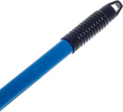 Carlisle 36937500 Plastic Head w/Blue Fiberglass Handle 60"