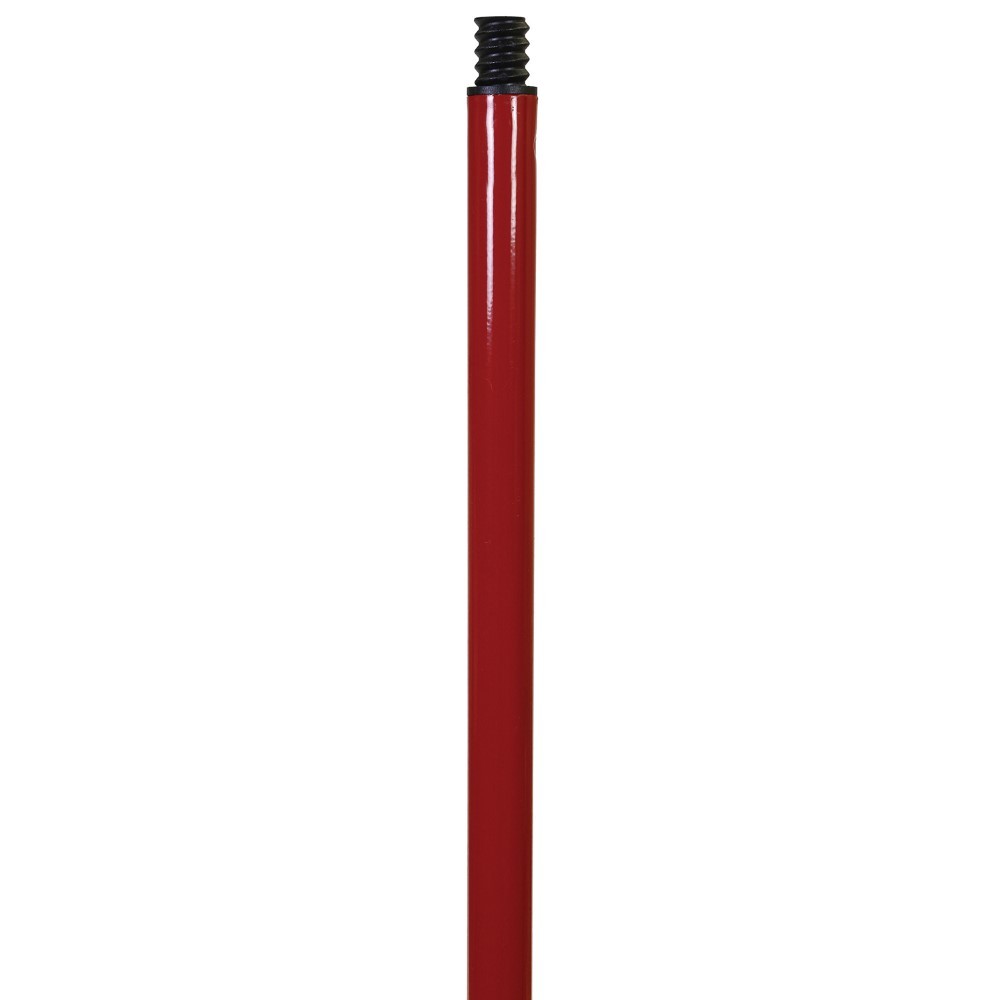 O-Cedar 456-6 Red 60" Metal Handle with Threads