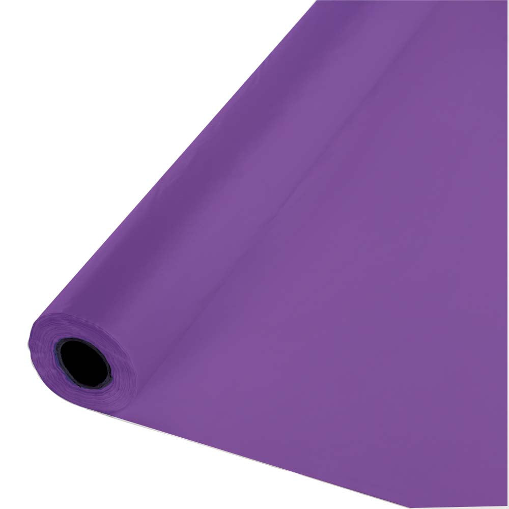 Purple 40 X 150 Roll Tablecover