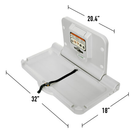 Alpine ALP411-E Horizontal Baby Changing Station