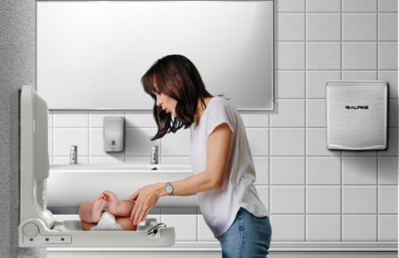 Alpine ALP411-E Horizontal Baby Changing Station