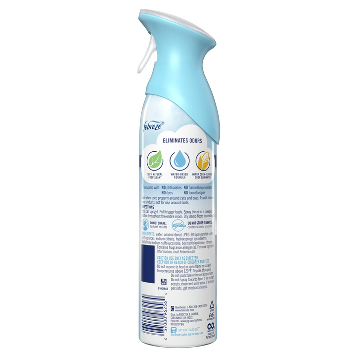 Febreze 96256 Air Effects Linen and Sky Scent 8.8 oz