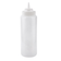 Tablecraft 3263C 32 Oz Wide Mouth Natural Squeeze Bottle