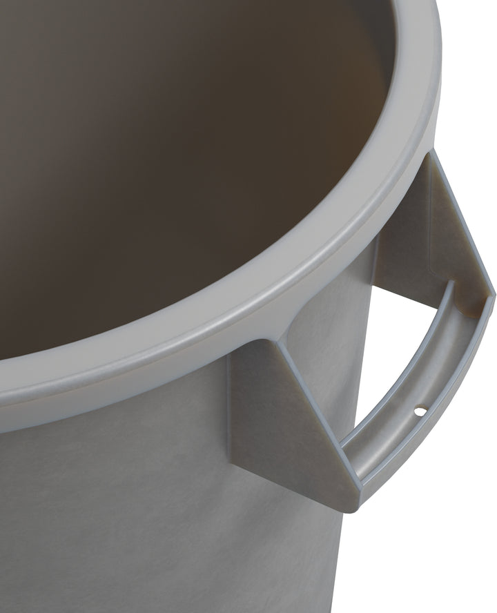 Carlisle 84101023 Bronco Round Waste Bin Trash Container 10 Gallon