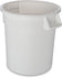 Carlisle 10 Gallon White Waste Container