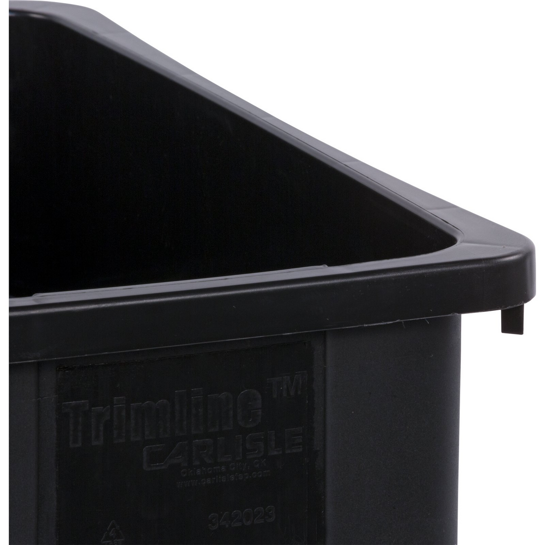 Carlisle 23 Gallon Black Trimline Can (342023-03)