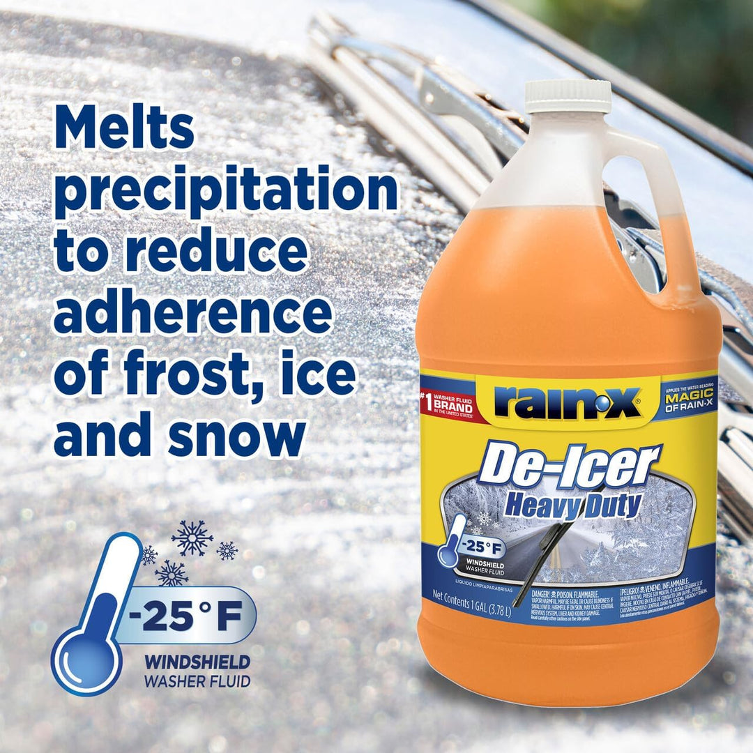 Rain-X 113655 De-Icer Windshield Washer Fluid Gallon