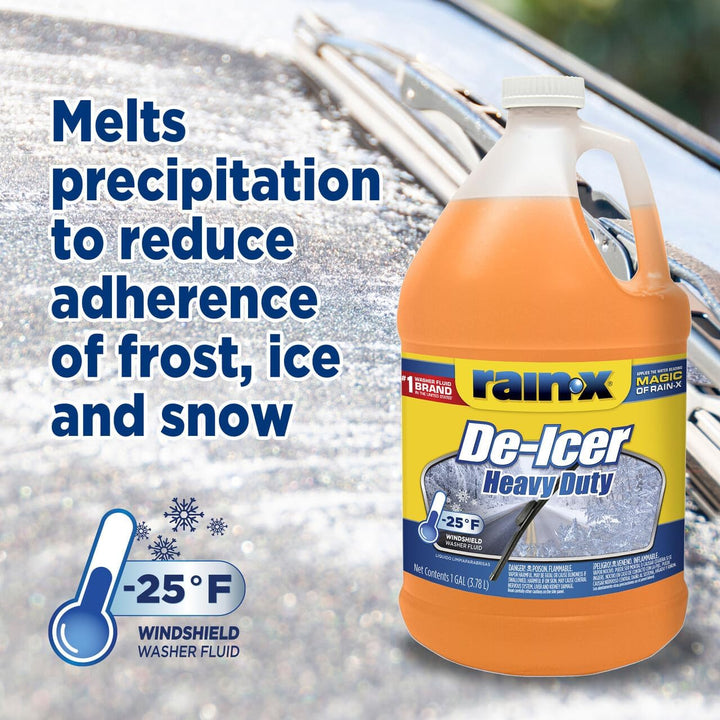 Rain-X 113655 De-Icer Windshield Washer Fluid Gallon