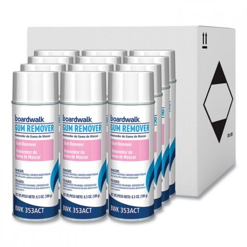 Boardwalk Chewing Gum and Candle Wax Remover, Unscented, 6.5 oz Aerosol Spray