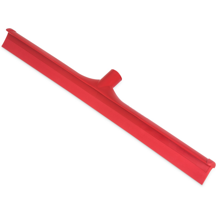 Carlisle 36568-05 24" 1-Piece Red Rubber Squeegee