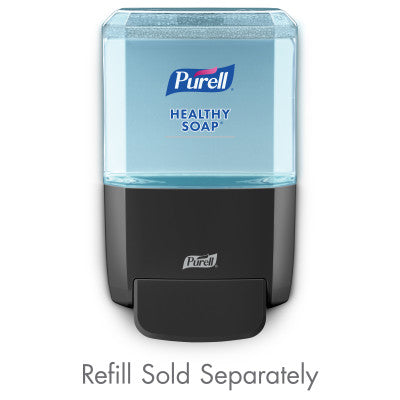 Purell GOJO 5034-01 ES4 Push-Style Black Graphite Soap Dispenser