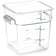 4 Qt Clear Square Food Storage Container (1195107)