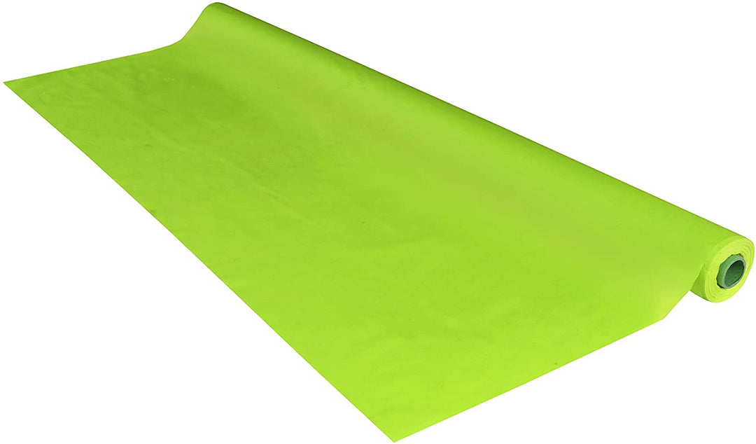 40" x 150' Lime Green Roll Tablecover