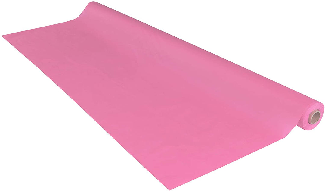 40" x 150' Pink Roll Tablecover