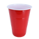 16 oz Red with White Interior Party Cup