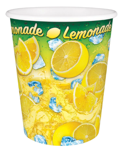 16 oz Paper Lemonade Cups