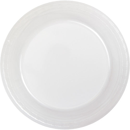 Creative Converting 7" Round Clear Plastic Plates