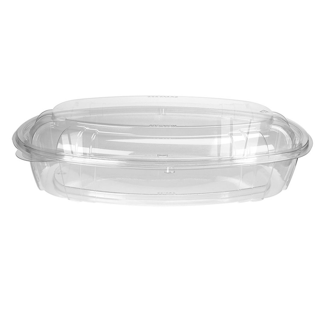 WNA ACRD1612CL25 CaterLine Convertibowl 16" x 12" Clear Lid/Tray Combo Container