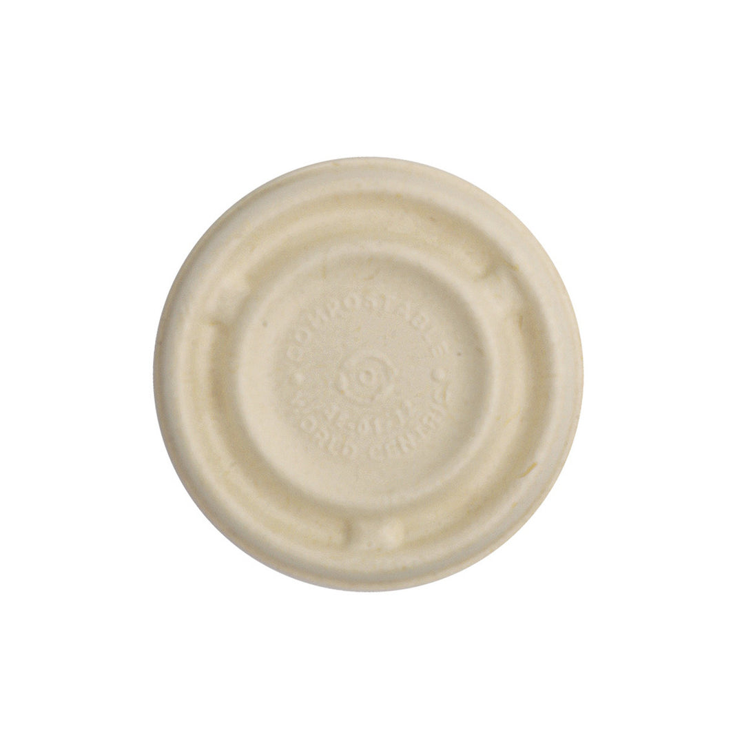 World Centric CUL-SC-2N-LF Lid for 2 Fiber Souffle Cup