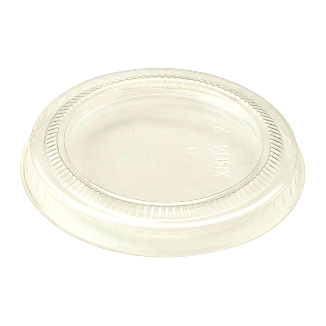 World Centric CPL-CS-2S Flat Lid for 2-3 oz Portion Cup