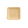 PacknWood 210BBA2020 7.9" Square Bamboo Veneer Plate with Rounded Corners
