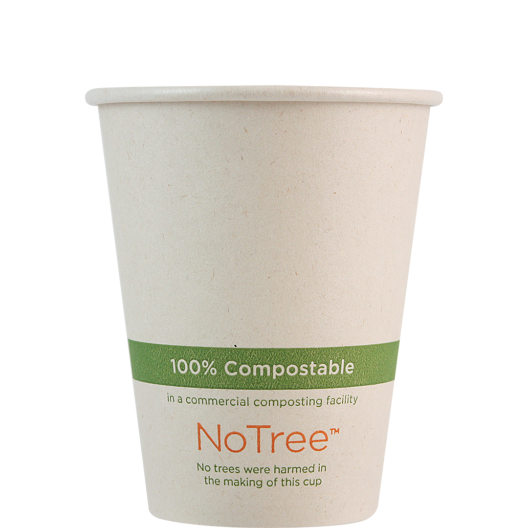 World Centric CU-SU-8 NoTree 8 oz Paper Hot Cup