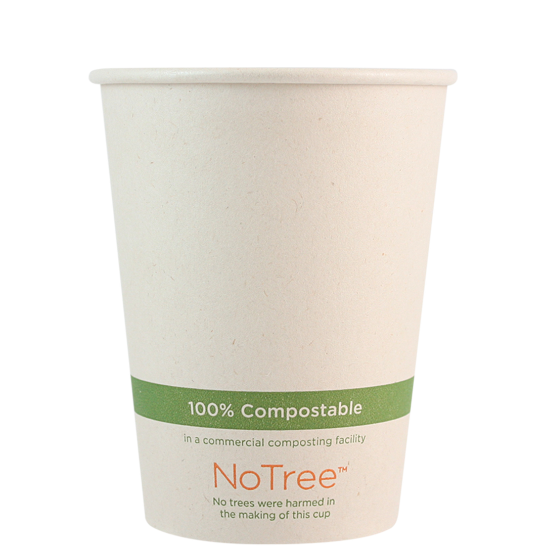 World Centric CU-SU-12 NoTree 12 oz Paper Hot Cup