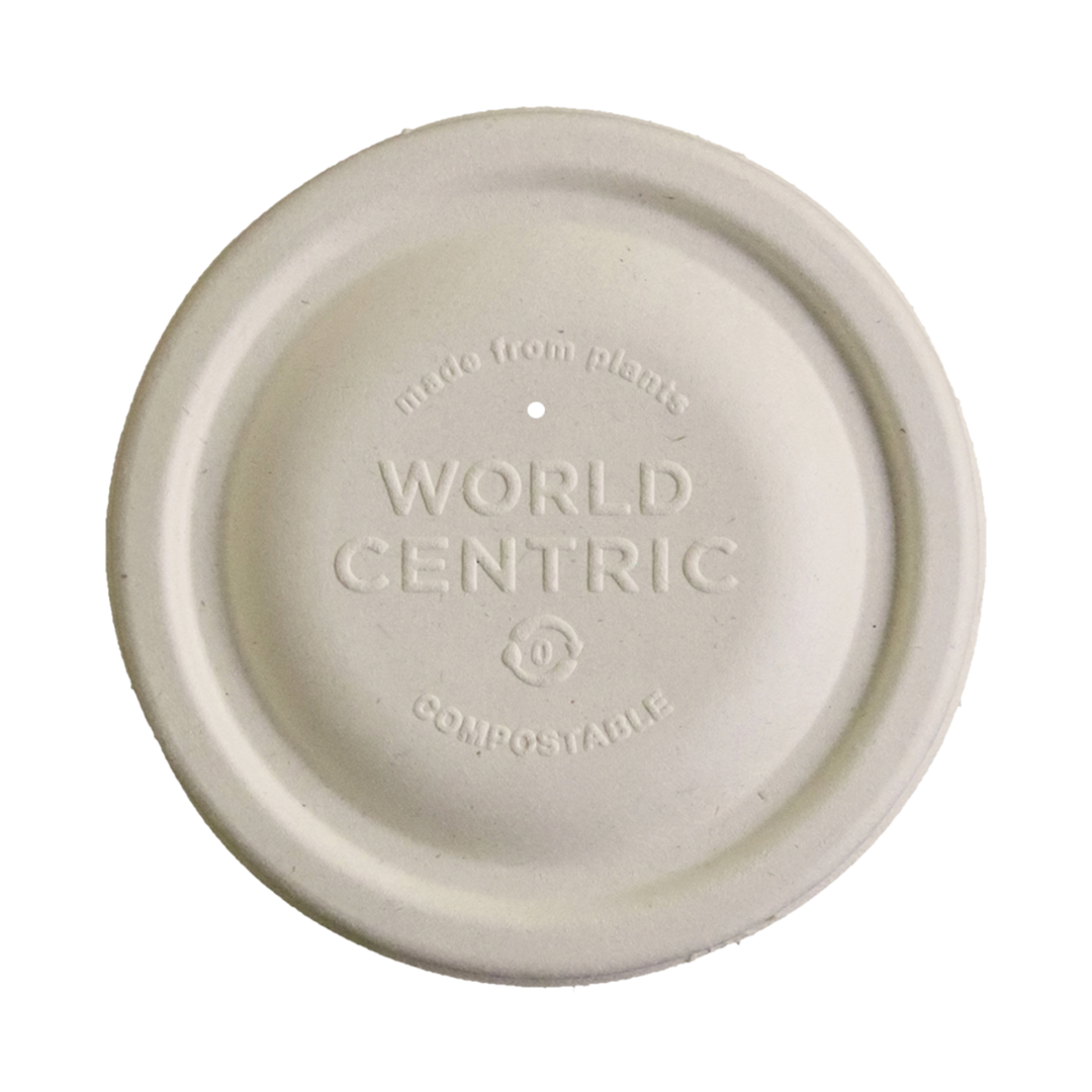 World Centric BOL-FB-12-LF Lid for 12-32 oz NoTree Paper Bowls