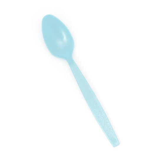 Maryland Plastics P50317FBL Spoons Light Blue 24/Pack