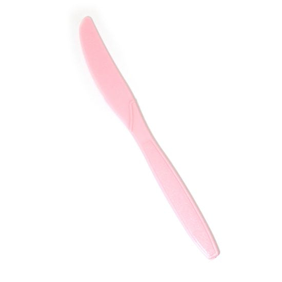 Maryland Plastics P50508PNK Knife Pink 24/Pack
