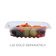 World Centric RD-CS-8 8 oz PLA Rectangular Deli Container - Bottom Only