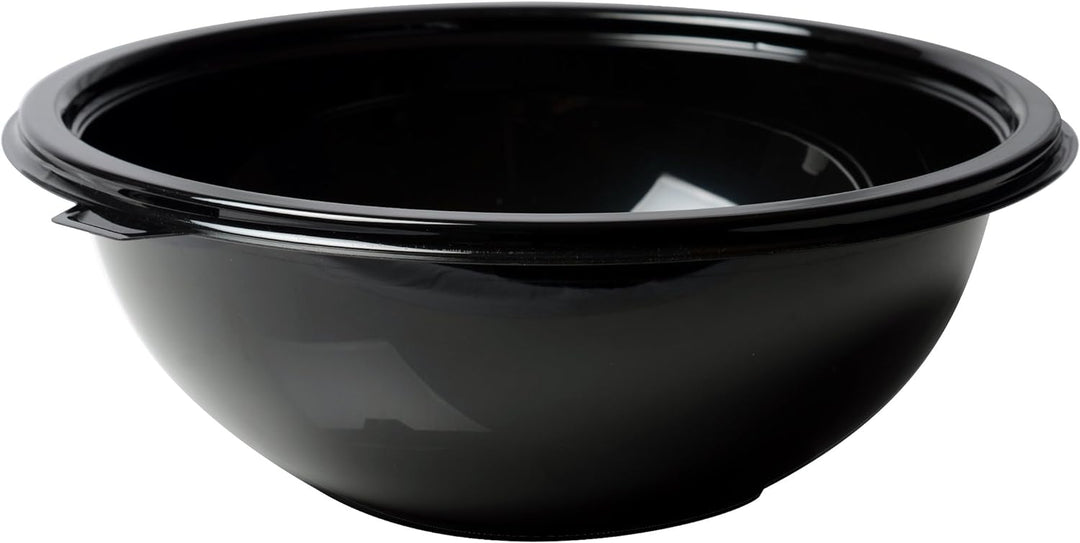 Fineline 5080-BK 80 oz Round Black Bowl