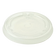 World Centric CUL-CS-12F PLA Lid for 12-22 oz Paper Cold Cups