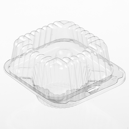 WNA 02409 5" Single Muffin Container 5" x 5.5" x 3.35"