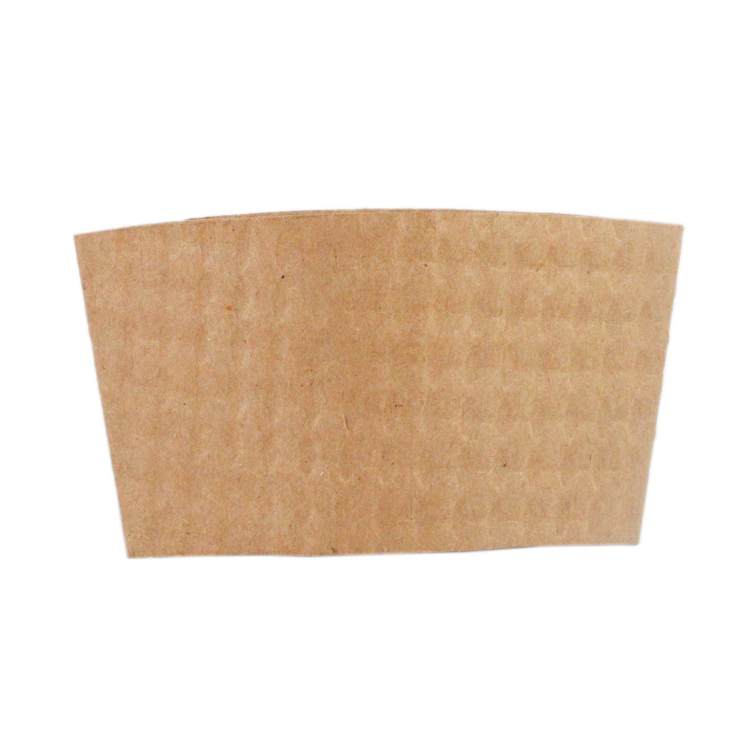 Kraft Coffee Cup Sleeves – (Fits 12-20 oz Cups)