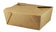 5 Lb Kraft Anti-Fingerprint Coated Paper Food Box 140/Case