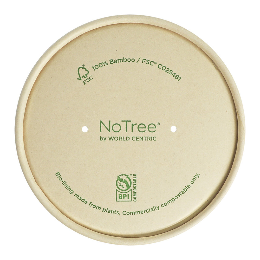 World Centric BOL-PA-12-K NoTree Lid for 12-32 oz Bowl