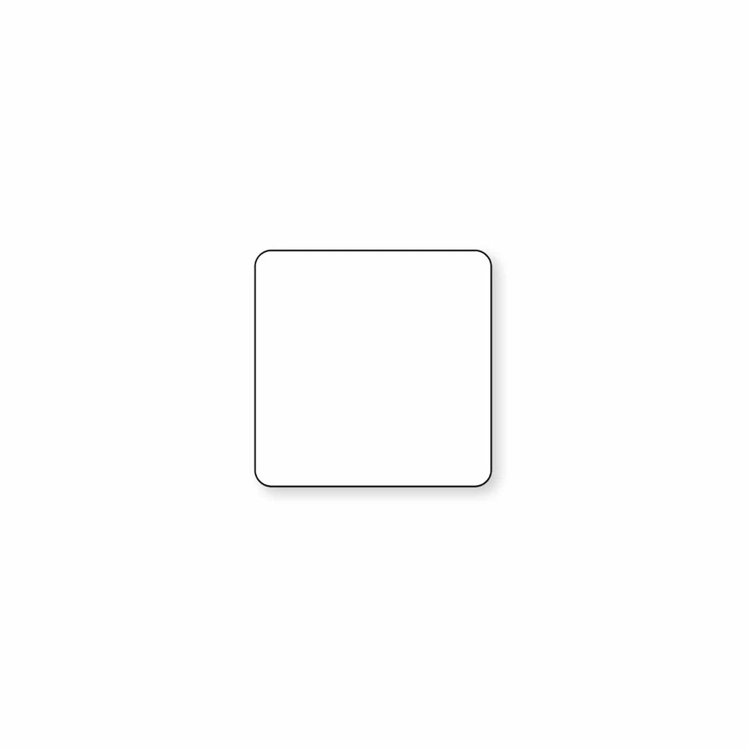 National Checking DCG-P22 2" x 2" DuraPeel White DateCodeGenie Label
